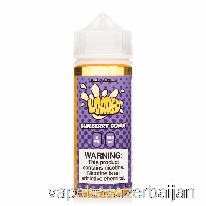 Vape Azerbaijan Blueberry Donut - Loaded E-Liquid - Ruthless Vapors - 120mL 0mg